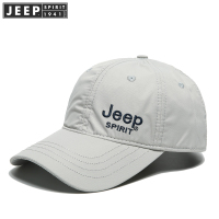 JEEP/吉普JEEP吉普正品速干棒球帽男女款百搭鸭舌帽户外运动遮阳帽刺绣帽子JEEP SPIRIT