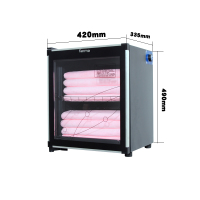 家用毛巾消毒柜院小型立式衣服紫外线消毒理发店商用特价 豪华升级款68L(2层) 官方标配