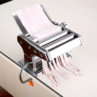 买一送八 家用多功能 压面机 手动面条机饺子皮馄饨皮机 升级加厚加宽三刀面条机（店长推荐）