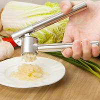 时光旧巷蒜泥器手动挤蒜剥大蒜器夹蒜搅蒜器蒜蓉器家用捣蒜机不锈钢压蒜器