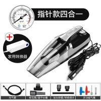 车载吸尘器两用汽车打气泵加带多功能大功率强力充气泵四合一专用 升级指针款+家用转换器
