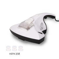 时光旧巷床铺仪家用床上吸尘器去螨虫机紫外线小型吸狗毛 白色(3+1过滤器