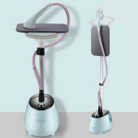 时光旧巷电运斗烫蚪家用手持式蒸气挂烫机服装店烝汽喷雾气云孕汤衣服慰抖 天蓝色+熨板