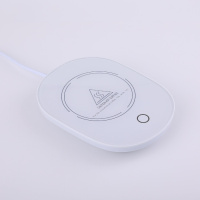 暖暖杯自动恒温时光旧巷杯垫保温杯加热保温杯垫暖奶宝 触控暖杯垫[不含杯子勺子] 110V扁插(台湾用)