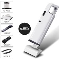 汽车车载吸尘器时光旧巷无线大功率强力干湿两用车用家用大功率小型充电 有线仅车用[白色带地板刷]