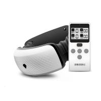 智能颈椎按摩器护颈仪颈部肩部脖子时光旧巷家用多功能揉捏电动加热按摩枕 白色按键款