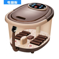 家用泡脚桶时光旧巷电动按摩洗脚加热恒温足浴盆全自动足浴桶足浴盆足疗机 电脑款44×37×27