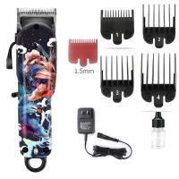 油头时光旧巷推剪套装理发店专业0刀头刻痕刻电推剪推白渐变推子理发器 渐变.正常理发推