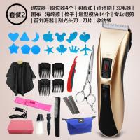 递头理发器时光旧巷电推剪充电式成人儿童家用剃刀小孩剃头刀光头飞剪头机 理发器+专业平剪+全套工具1
