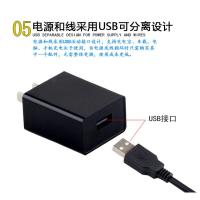 电动时光旧巷直插式带线插电式交流电电源式接插座使用旋转式单刀头剃须刀 10W带USB功能款+1刀片刀网