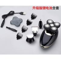 五刀头时光旧巷剃光头自刮专用自助理发器电推剪充电式剃须刀电动 锂电池全套