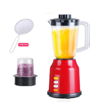 打汁机家用多功能榨汁机黄金蛋大容量果汁机搅拌机果蔬机儿童包包辅食机 红色+研磨杯+滤网加厚杯