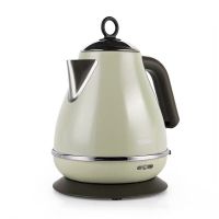 电热水壶黄金蛋家用复古欧式自动断电民宿网红插电烧水304 乳白色不带温度表