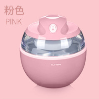 全自动家用冰淇淋机 水果冰激凌儿童DIY自制雪糕甜筒炒冰迷你小型 粉色