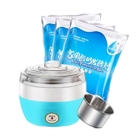 亏本自制机玻璃益生菌黄金蛋自制1L内胆酸奶分杯菌粉 不锈钢内胆