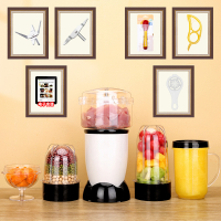 婴儿辅食料理机黄金蛋宝宝家用小型多功能榨汁搅拌绞肉研磨器豆浆破壁机 象牙白[5杯5刀]