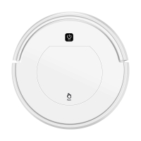 扫地机器人黄金蛋智能家用自动吸尘器小石头米粒扫吸拖超薄一体机 白色