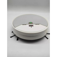 智能摇控扫地机器人黄金蛋家用全自动吸尘器带水箱三合一懒人拖地清洁机 白色遥控器+定时预约