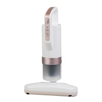 家用床上床铺吸尘器黄金蛋高频拍打吸虫机小型 香槟色