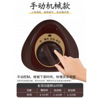 紫砂锅黄金蛋大容量陶瓷电炖炖锅煲汤全自动电沙锅家用炖汤煲粥锅养生煲 以上为机械款(黑瓷)