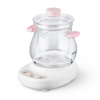 电炖盅隔水炖黄金蛋家用燕窝陶瓷煲汤分体全自动迷你养生熬粥电炖锅 1.2L玻璃分体电炖煲带炖盅