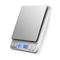 精准迷你称重电子秤时光旧巷台称0.01g家用厨房秤克数小电子称台。 高精度200g/0.01g+砝码