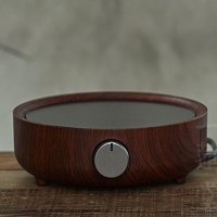 台湾宜龙电陶炉黄金蛋茶炉大功率煮茶炉茶道铁壶银壶陶壶玻璃壶专用电炉 巧克力色