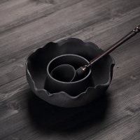 火山石煮茶器黄金蛋台湾养生复古陶瓷电热分茶器电陶炉普洱黑茶具 煮茶器