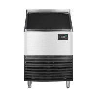 大型120kg商用雪花机时光旧巷全自动海鲜刺身颗粒碎冰奶茶店制冰块机 双刀头刨冰机 水冷接入自来水