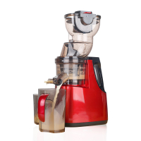 原汁机黄金蛋奶茶店果汁机榨汁家用商用榨生姜渣汁分离豆浆冰沙 酒红色款250W大电机