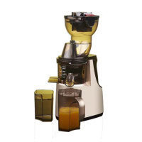 商用大口径原汁机黄金蛋慢速榨汁机纯果汁渣汁分离榨芹菜生姜无渣 金色250W大电机