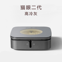 迷你电陶炉金蛋茶炉铁壶烧水煮茶电磁炉茶炉电热炉  深灰色