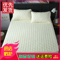 加厚夹棉床笠单件床垫套床罩防尘罩加厚保护套1.8m床可机洗