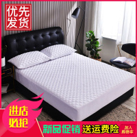 夹棉六面全包防水床笠可拆洗四面拉链防滑固定床罩保护套[3月25日发完]