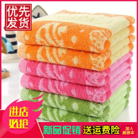 1-5条装纯棉洗脸成人批发全棉柔软吸水面巾家用男女条色礼品毛巾