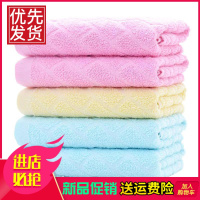 4条装 毛巾纯棉 加厚柔软吸水成人洗脸不毛全棉回礼品批发