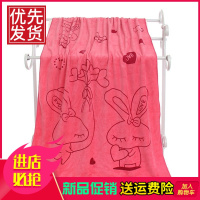 加厚纳米纤维卡通婚庆洁面学生用吸水亲肤赠品洗脸毛巾