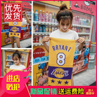 詹姆斯湖人运动篮球健身街舞品牌广告定制订做毛巾浴巾LOGO图案