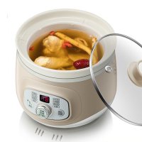 小熊电炖锅陶瓷家用全自动智能迷你砂锅煲汤熬粥煮粥炖盅煲粥神器