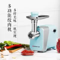 志高灌肠机绞肉机家用宝宝辅食商用不锈钢绞馅机打肉绞蒜肉馅切丝机搅拌料理机碎肉机电动搅肉机商用 蓝色 专业灌肠机