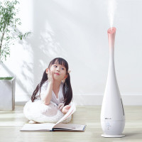 小熊(Bear)加湿器 5升落地式智能遥控家用卧室客空调房净化空气恒湿器(版)