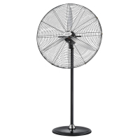 艾美特工业落地扇大功率工业扇500/650车间落地电风扇牛角扇