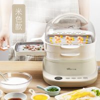 小熊肠粉机家用小型迷你早餐机多功能电蒸锅广东肠粉蒸机抽屉式