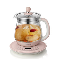 小熊(Bear)养生壶煮茶器多功能烧水壶电热水壶迷你玻璃花茶壶YSH-C15T1