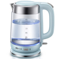 小熊(Bear)电水壶烧水壶 保温玻璃电热水壶家用1.7L大容量电暖煮水壶