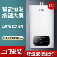志高燃气热水器家用12升恒温天然气液化气煤气强排式 ①②升恒温特价 天然气