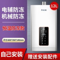 志高燃气热水器家用12升恒温天然气液化气煤气强排式 ①②升防冻恒温自己装 天然气