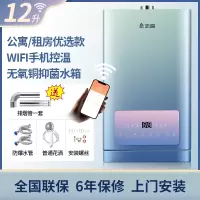 志高燃气热水器家用恒温强排零冷水天然气煤气液化气 十二升无线款恒温省气 液化