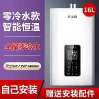 志高零冷水燃气热水器家用天然气液化气煤气强排式16升恒温 ①⑥升零冷水自己安装 液化