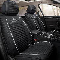 致驾汽车座垫大众新老款捷达全包座椅套迈腾座垫四季通用棉麻布坐垫套朗逸速腾凌渡途观帕萨特专用座垫